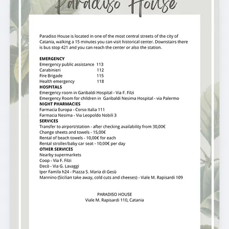 Διαμέρισμα Paradiso House *